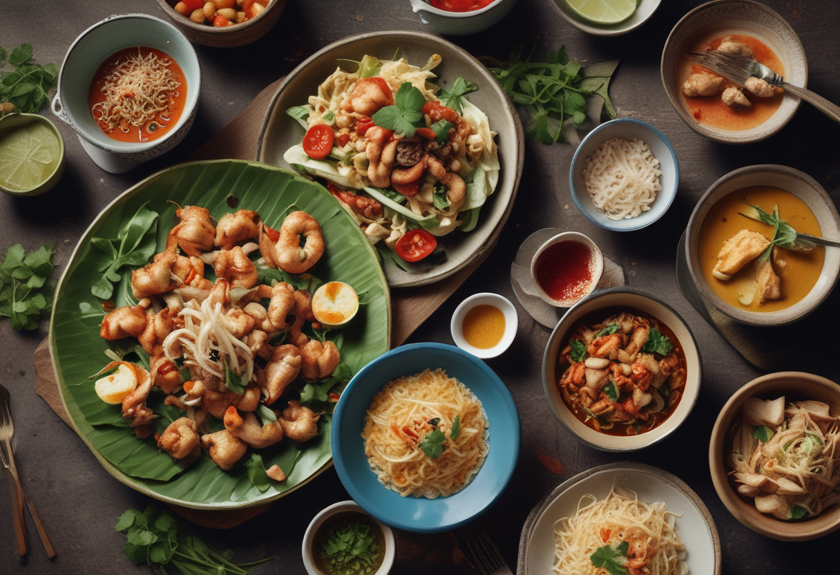 Stir-fried pork with holy basil and a fried egg on top